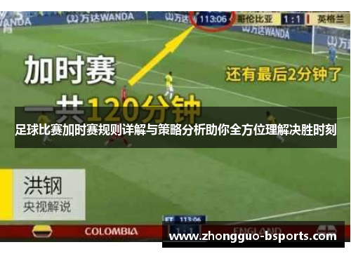 足球比赛加时赛规则详解与策略分析助你全方位理解决胜时刻